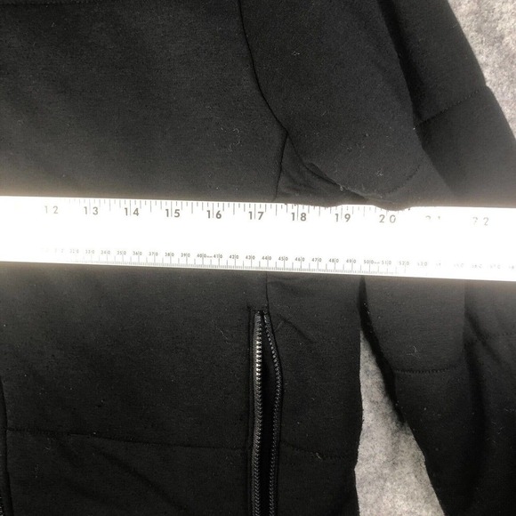 Three Dots Ladies' Quilted Knit Full-Zip Fleece Jacket Small Ladies - Picture 5 of 7